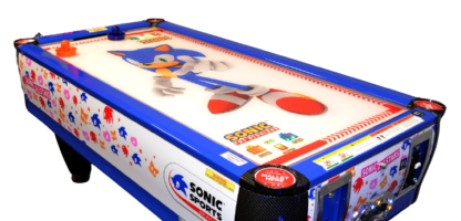 sonic air hockey