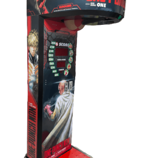 Arcade Boxer One Punch Man, rouge et noire